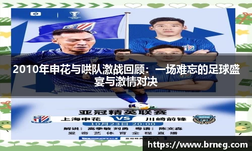 2010年申花与哄队激战回顾：一场难忘的足球盛宴与激情对决